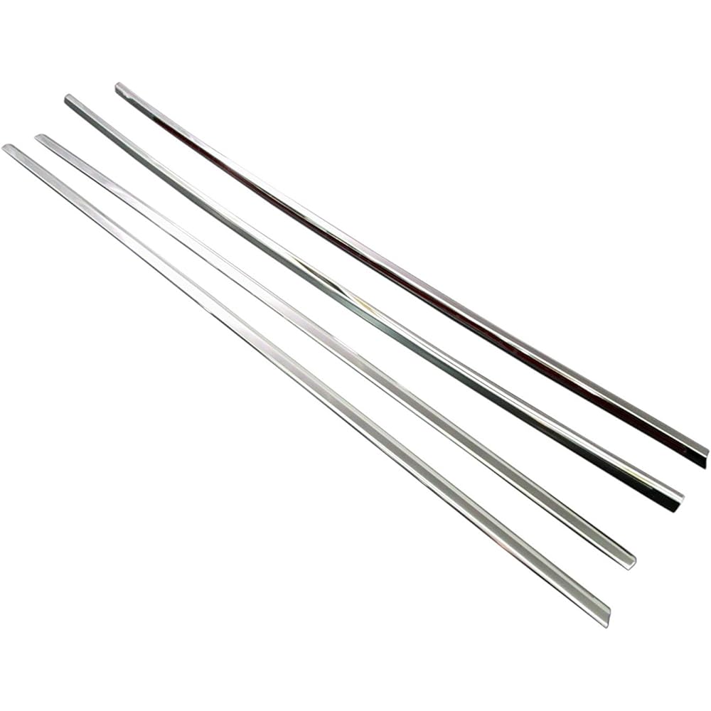 BRIGHTZ Prius PHV ZVW52 Super Mirror Stainless Plated Window Mall 4PC [WIN-SIL-106] ZVM M52 52 50 Prius PHV 23663