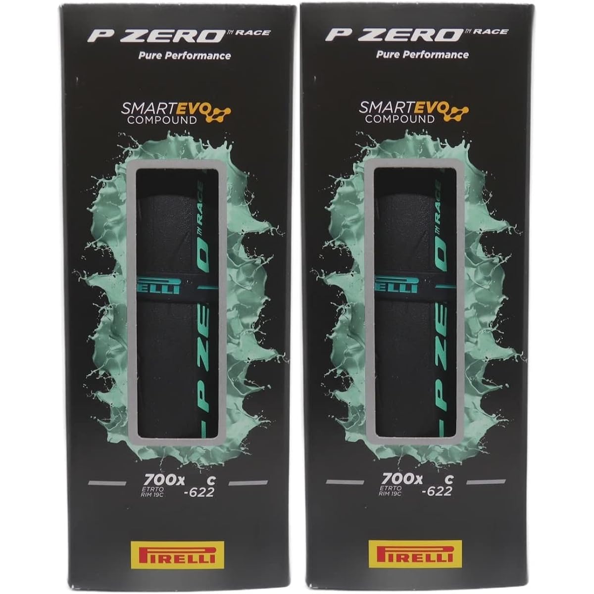 Set of 2 PIRELLI P ZERO RACE Color Edition Clincher Tire Color Edition 700c WO [Parallel Import]