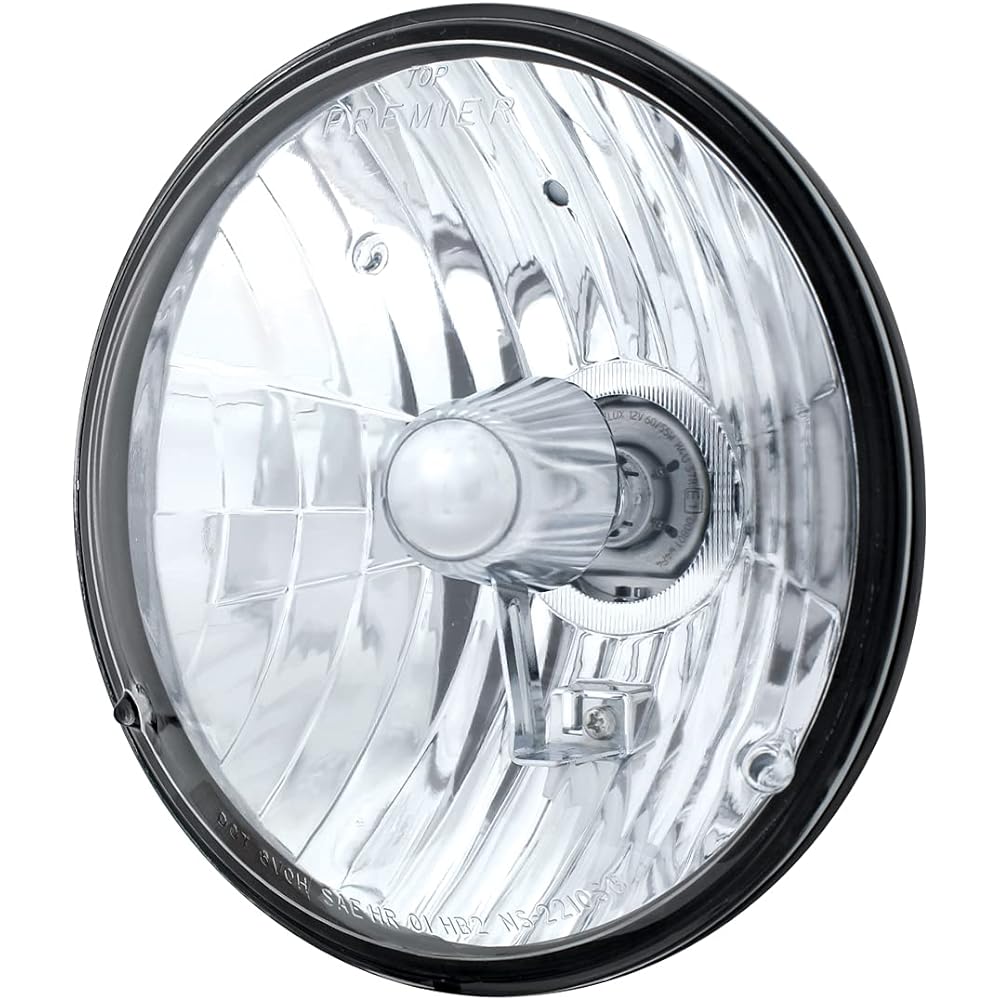 UNITED PACIFIC 7 inch crystal headlights
