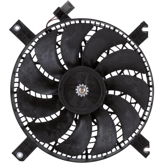 TYC 610650 CHEVROLET TRACKER replacement capacitor cooling fan alignment