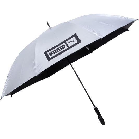 Puma Men's Silver Jump Umbrella for Both Sunny and Rainy Days 70cm x 8R Black PBP59JP70