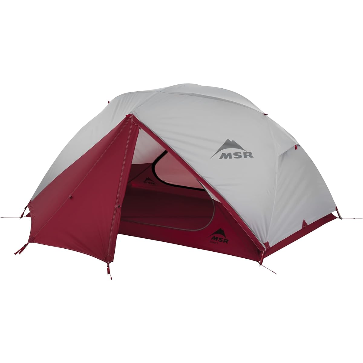 MSR Outdoor Lightweight Backpacking Tent with Ground Sheet (Footprint) Elixir-2 (for 2 People)
