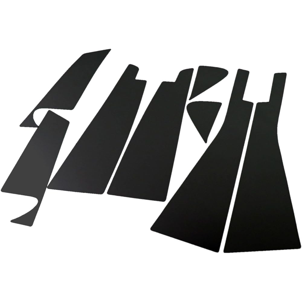 BRIGHTZ Alphard 20 25 Super Mirror Stainless Steel Black Plated Pillar Panel Visor Useful 8PC [PIL-BLA-093] ANH20W ANH25W GGH20W GGH25W ANH GGH H20 H25 Alphard 4957