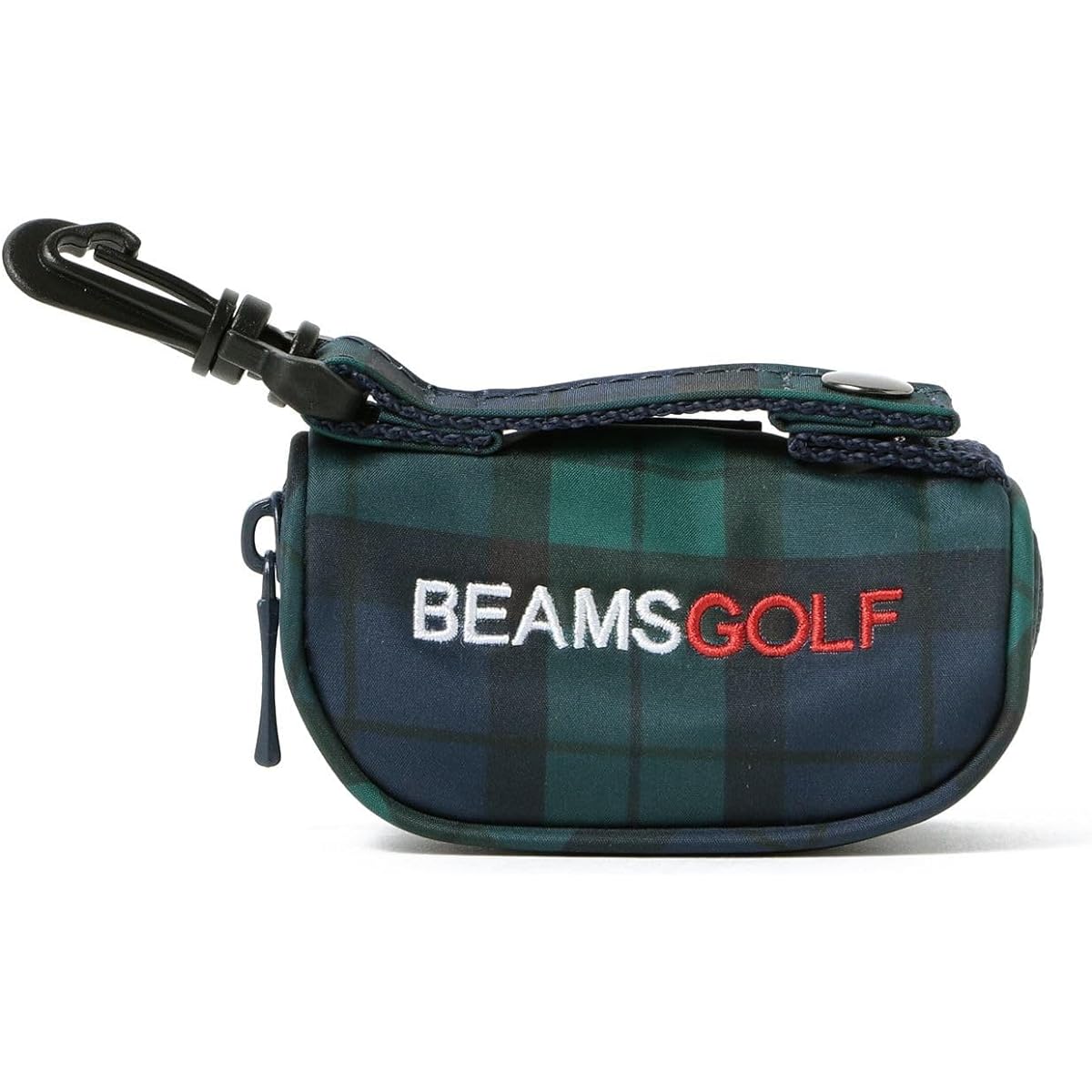 [BEAMS GOLF] Pouch Ball Case Black Watch Men's B/W