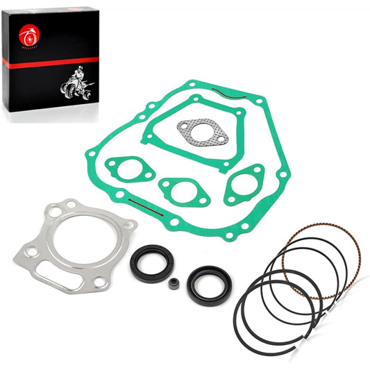 Engine Gasket Seal Ring Rebuild Kit for Yamaha Golf Cart G16 G20 1996-2002 G11 1997-2001