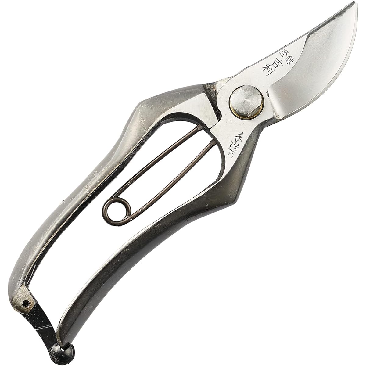 Aguri no Kura Geely Pruning Shears with Metal Clasp, 180mm, Made in Japan, Made in Sanjo, Niigata Prefecture, Handcrafted by Blacksmiths, Small Size, For Pruning Garden Trees, Fruit Trees, and Garden Plants