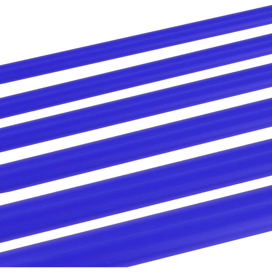 UCREATIVE 5 feet High -performance automobile silicon vacuum tube hose line kit Inner diameter 3mm 4mm 6mm 8mm 8mm (blue) 6 pieces