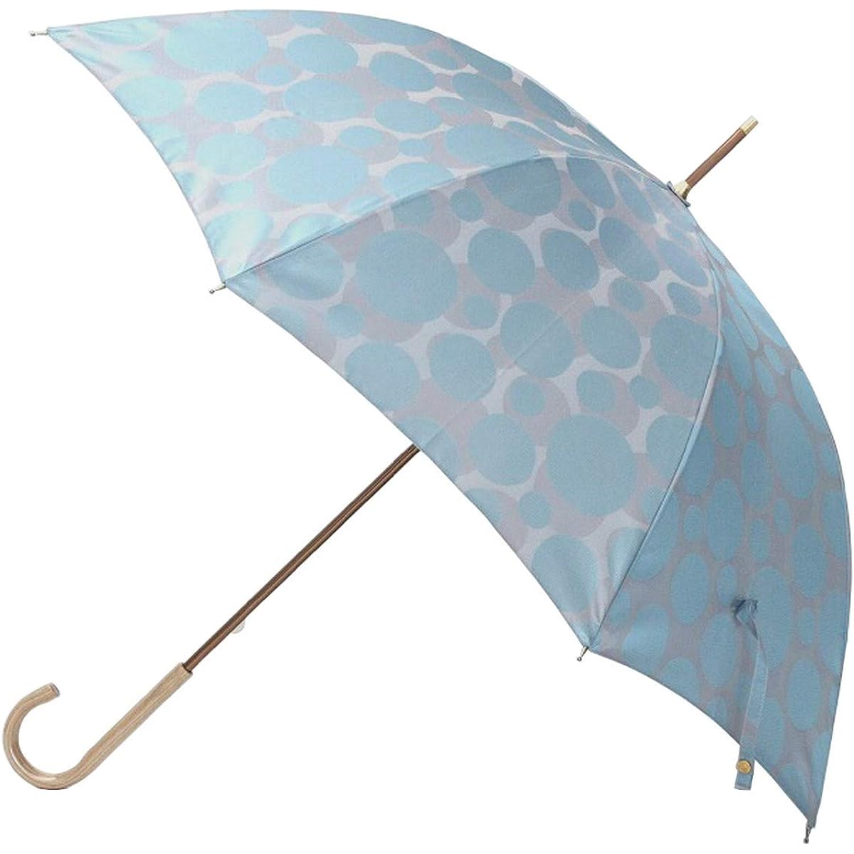 Makita Shoten Umbrella, Women's, Rain Umbrella, Long Umbrella, Nordic Jacquard (Bubble), Hand Open, Made in Japan
