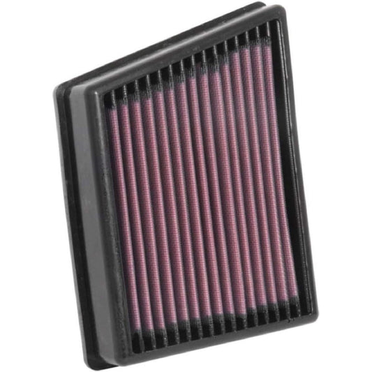 [K & N engine air filter] Reusable, clean every 75,000 miles, premium, replacement vehicle air filters: 2017-2020 FORD compatible (ECOSPORT, FIESTA, VII, TOURIER, COURIER, Transit, Connect) 33-3117