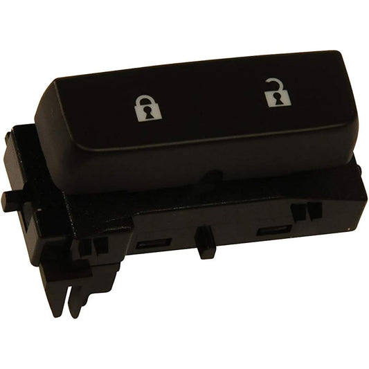ACDELCO 15804094 GM GM Black Single Alock Switch with Blue Backlight