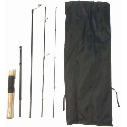 2WAY 5ft &6ft Pack Rod 4&5 Piece (UL) Bait Finesse Rod Spinning Rod Trout Rod Mountain Stream Bait Area Trout Rock Fish Mountain Woman Amago Rainbow Trout Management Fishing Area