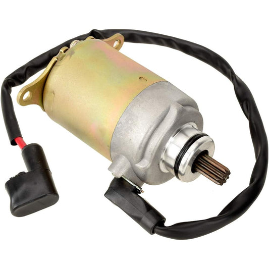 HIAORS 9 Teeth Starter Motor GY6 Carter Talon Yerf Dog 150cc Go Kart 125cc Taotao SUNL Baja Ice Bear Tank Roketa 152QMI 157QMJ Engine Joan Way Scooter ATV Moped Quad 4 Wheel Vehicle