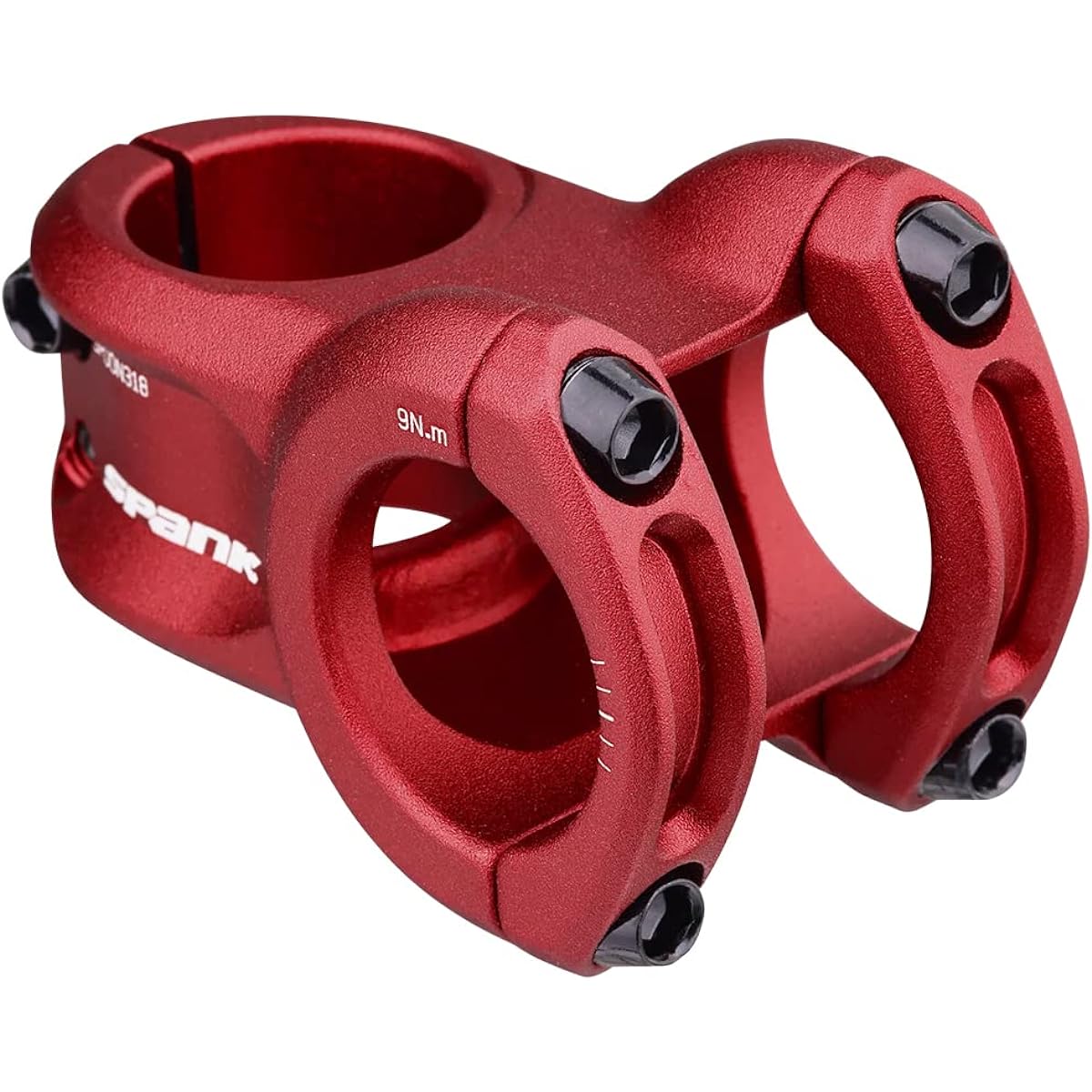 Spank Spoon 318 Stem 43mm Red Clamp Diameter 31.8mm SS68075