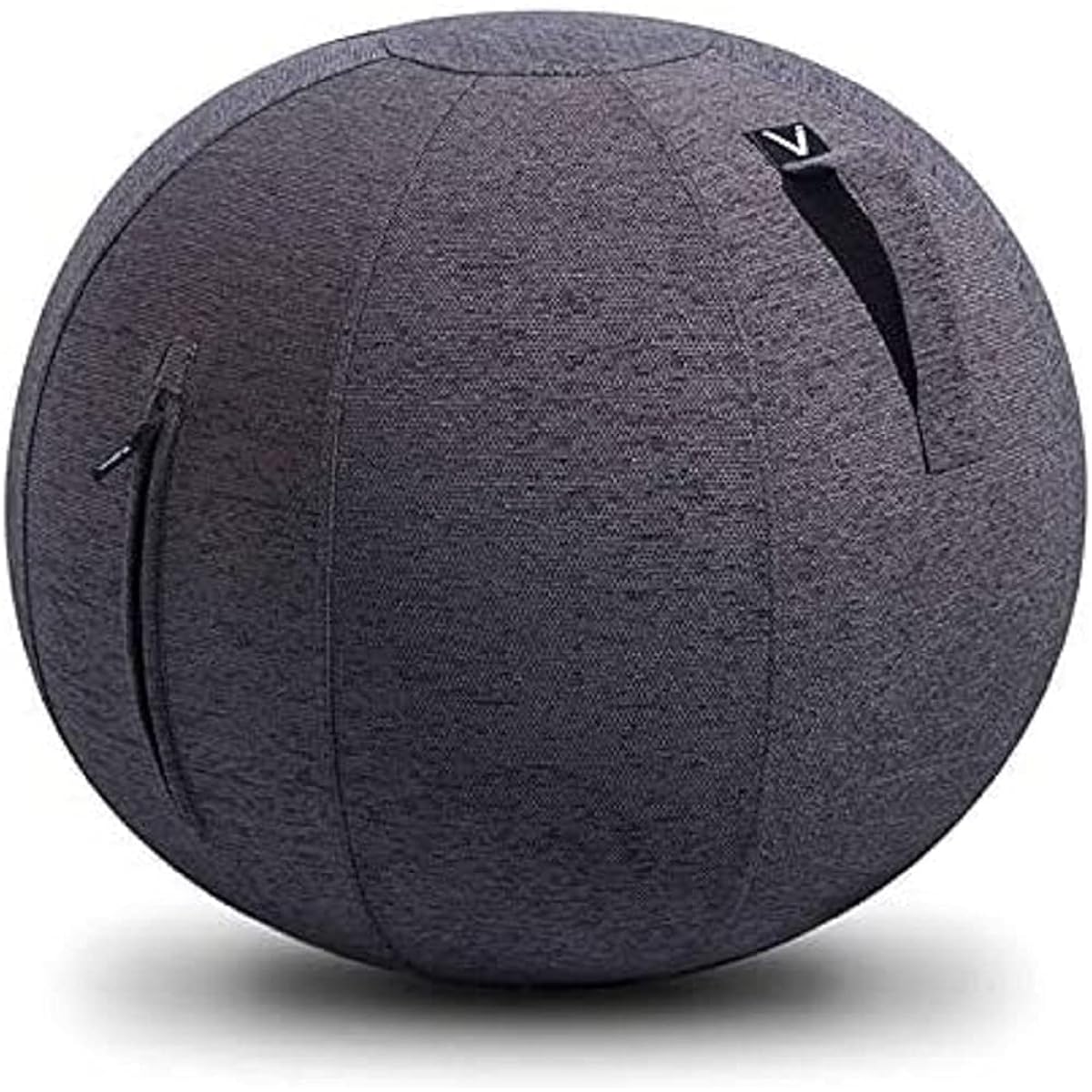 Yamazaki Jitsugyo (Yamazaki) Seating Ball Luno Chenille Charcoal Gray Approx. 65 x 65 x 65cm Vivora LUNO CHENILLE 801