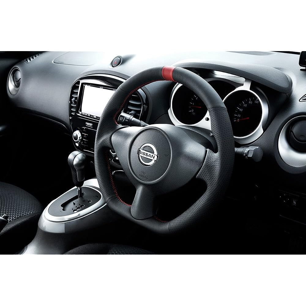 KENSTYLE Original Steering NB01 Juke (F15) Black/Red Line
