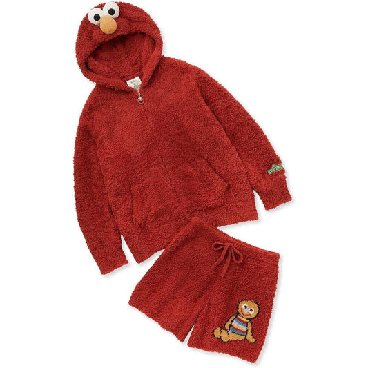 [Gelato Pique] SESAME STREET Elmo Parka & Shorts SET PWNT235005 Women's RED Free Size