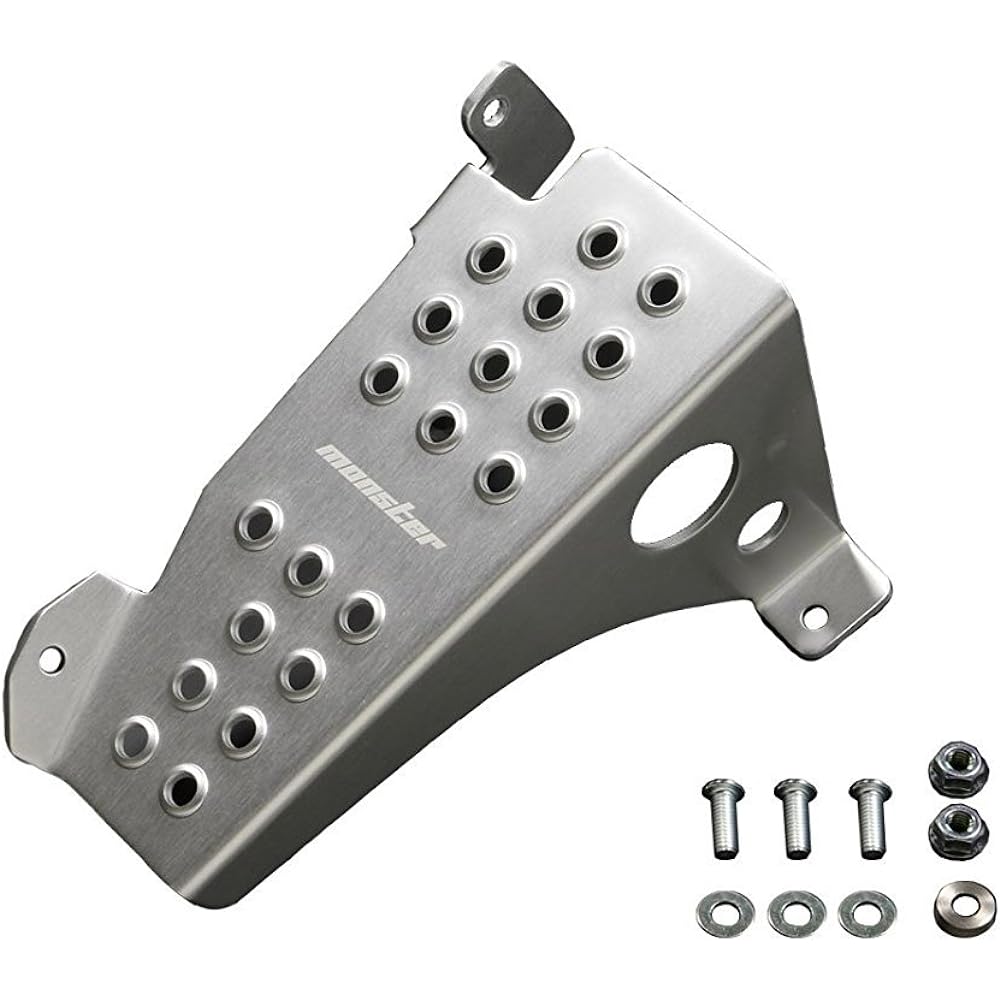 MONSTER SPORT Sports footrest red anodized Alto/Works [HA36S]/Altovan [HA36V] for MT cars 842571-7350M
