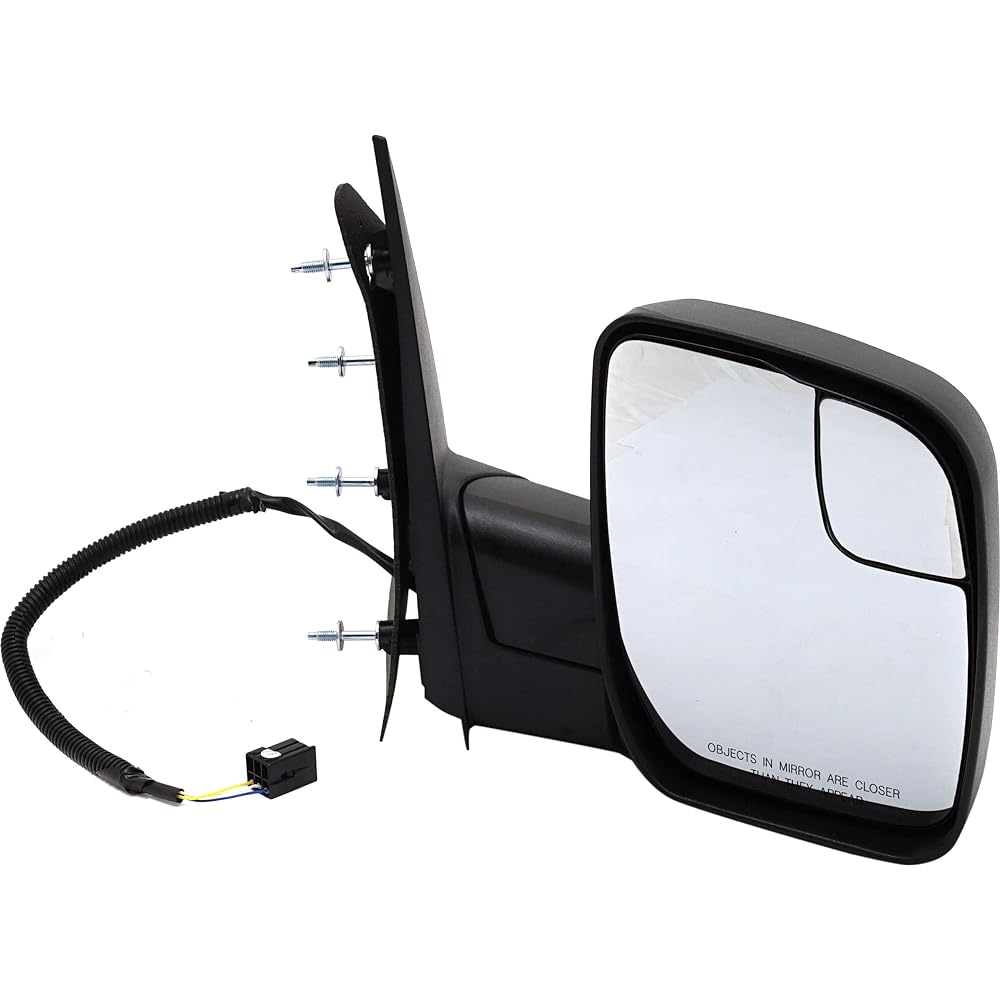 KOOL VUE Mirror passenger seat side 2010-2014 Ford E-350 Super Duty, 2010-2014 E-250, 2010-2014 E-150 & 2010-2014 E-450 SUPER DUTY POWER GLASS --FO1321396