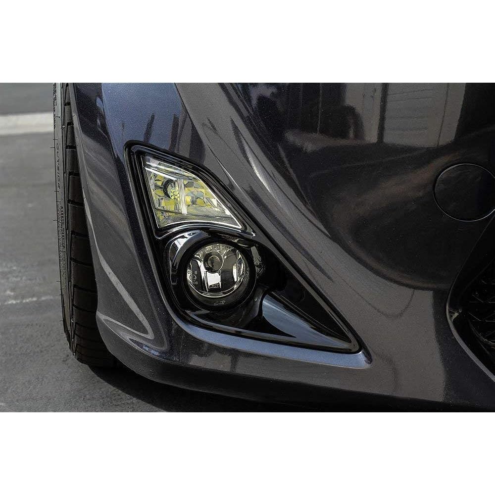 IJDMTOY Left and right fog lamp height gloss bezel cover 2013-2016 Sion FR-S (required JDM Toyota 86 Converts!)
