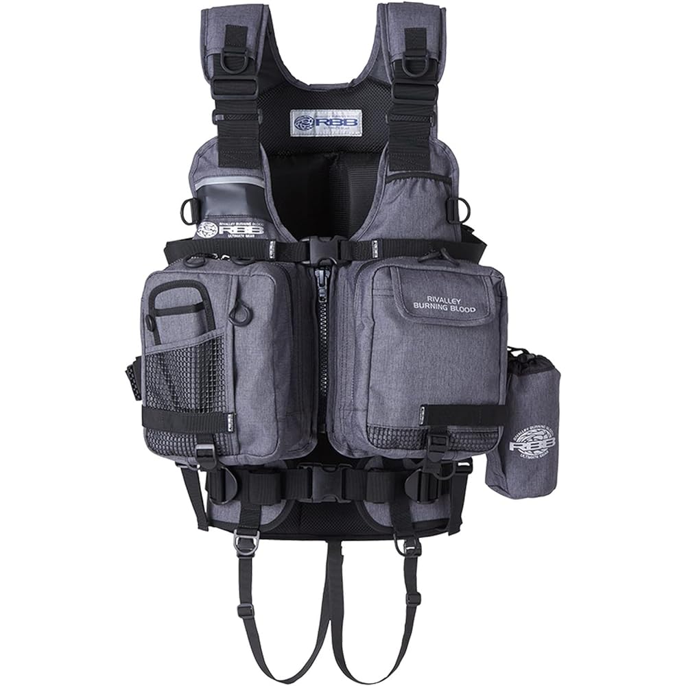 SOSHIN 7660 RBB Wading Vest 23 Limited Gray Free