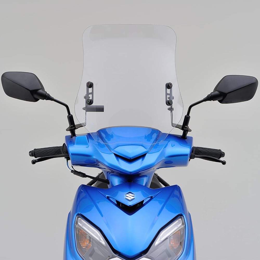 Daytona Motorcycle Screen with Clamp Bar Swish (18-20) Windshield RS Series Long Clear 99193