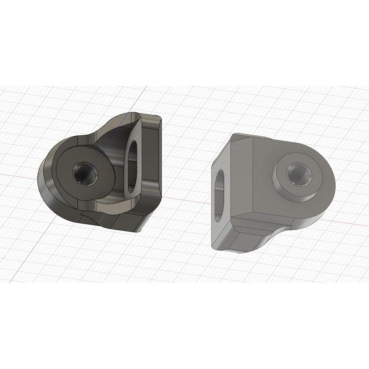 Cantilever brake shoe conversion adapter