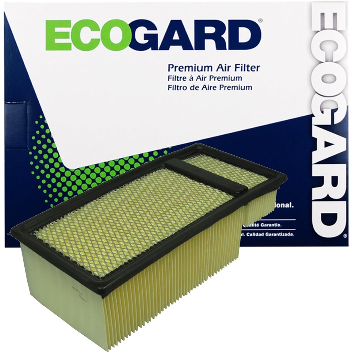 ECOGARD XA6109 Premium Engine Air Filter FORD F-250 Super Duty 6.7L DIESEL 2011-2016 F-350 Super Duty 6.7L DIESEL 2011-450 SUPER DUTY 6.7L DIESEL 2011-2016