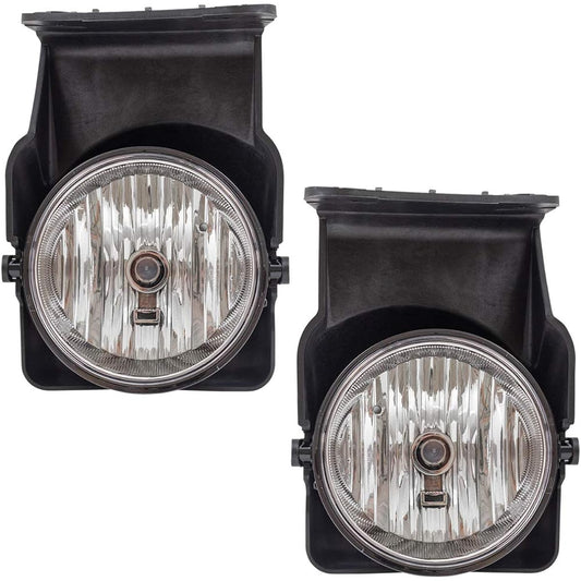 After replacement driver and passenger seat set fog light 2005-2007 Sierra pickup truck 157776380 15776383 compatible