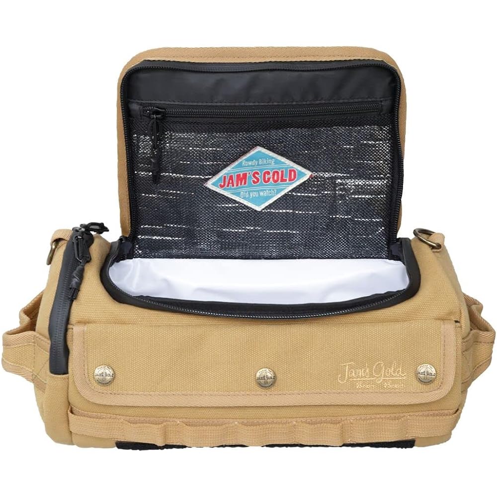 JAM'S GOLD ROD Seat Bag JGB-1012 (Black)