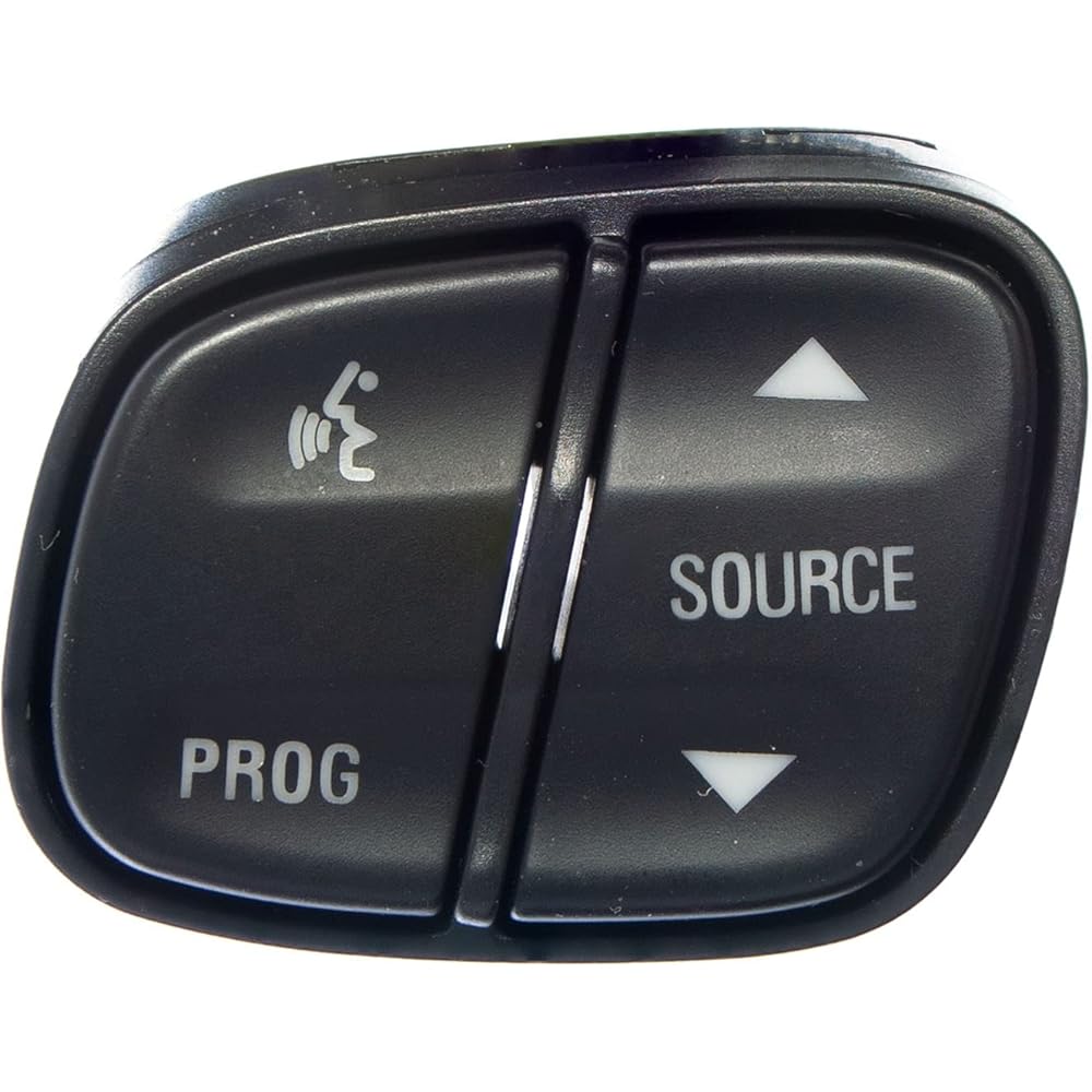 APDTY 012233 Driver Information Radio Control (Program & Source) Switch ON Mount Steering Wheel on the left; Details of explanation (Replaces 1999442)