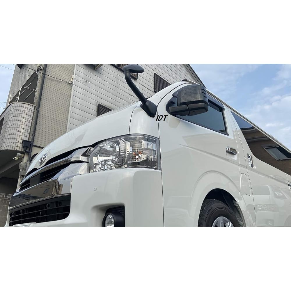 Type 6 Hiace Carbon Aero Door Mirror Cover with Mini Waist