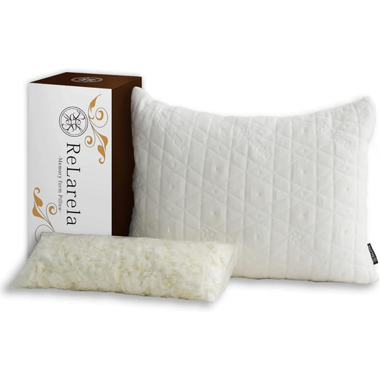 \ 3-piece set with cover / ReLarela pillow luxury hotel pillow [Premium specification with plenty of weight!!] Stuffing set with cover 60 x 45 Height adjustable memory foam pillow