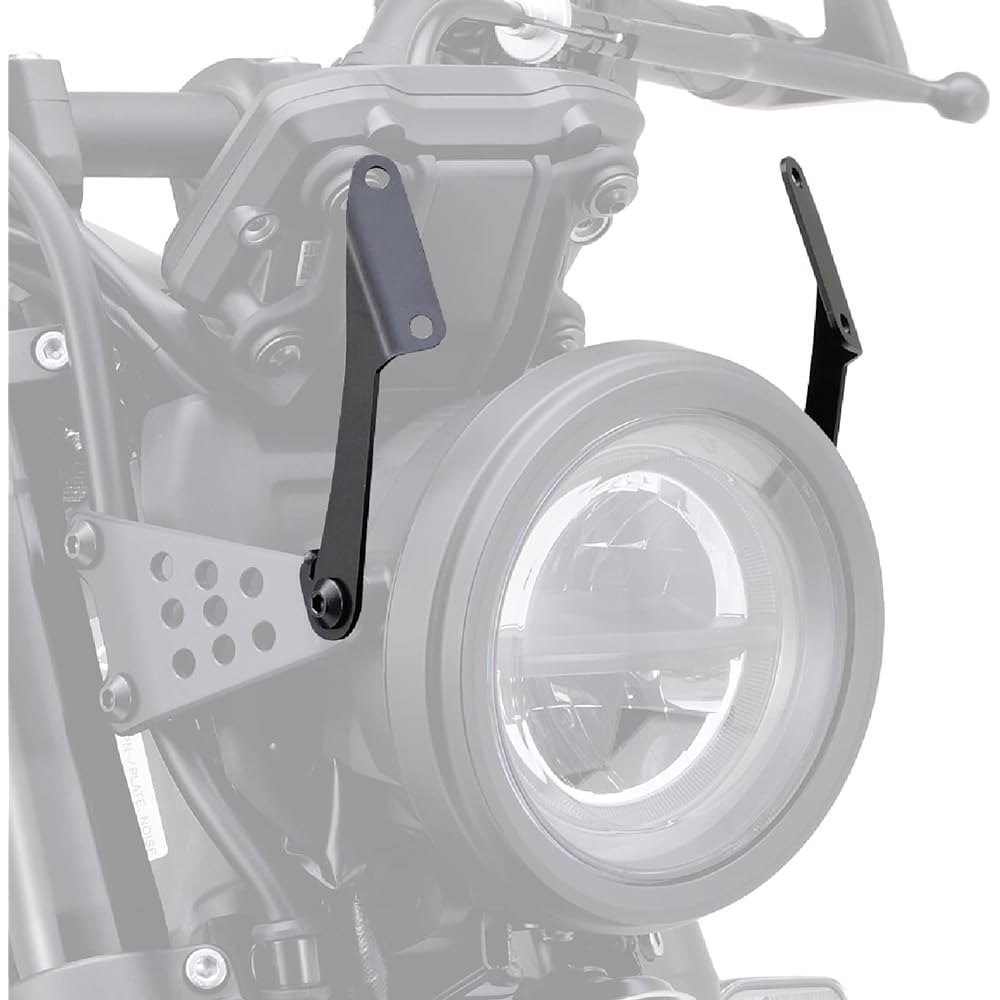 Daytona Motorcycle Screen Mounting Stay for XSR900 (22) Aero Visor Blast Barrier/X Compatible 29704 Black