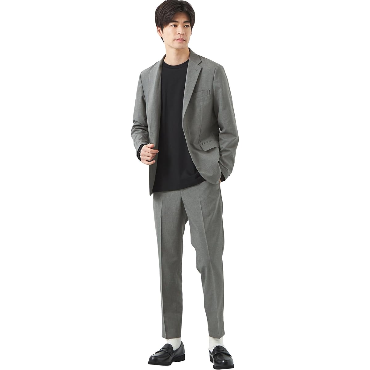 [United Arrows Green Label Relaxing] WEB Limited Dry Ester Slim Setup Jacket & Pants Top and Bottom Set - Absorbent and Quick Drying - 32221260409