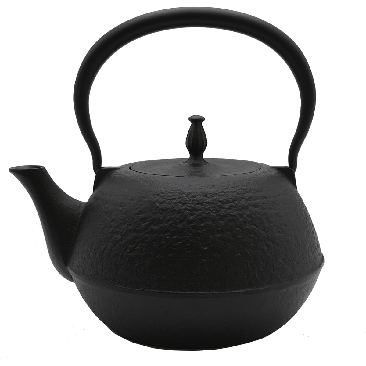 Tonami Shoten Nanbu Iron Kettle Round Nanbu Type Black 1.2ℓ Made in Japan 50096 Outdoor Camping Open Fire OK