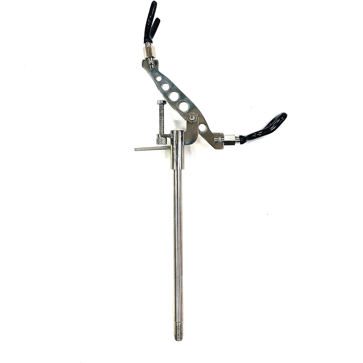 (FKS) Stainless steel rod holder (13φ)/Screw type piton rod set 2 Casting fishing Driving Piton Piton rod holder Rod holder Rod holder Rod holder Rock Embankment Fishing port Ishidai Black Mouth size Vertical inner diameter 50 mm x width 45mm U size inne