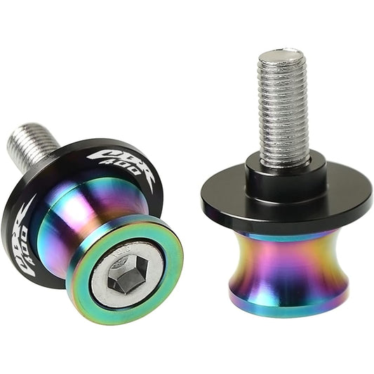 Stand Screw Slider M8 Swing Arm Bracket Screw Motorcycle Rocker Spool Slider Suitable for Honda CBR400/NC23/NC29 1986 1987 1988 1989 1990 1991 1992 1994 (Color: A)