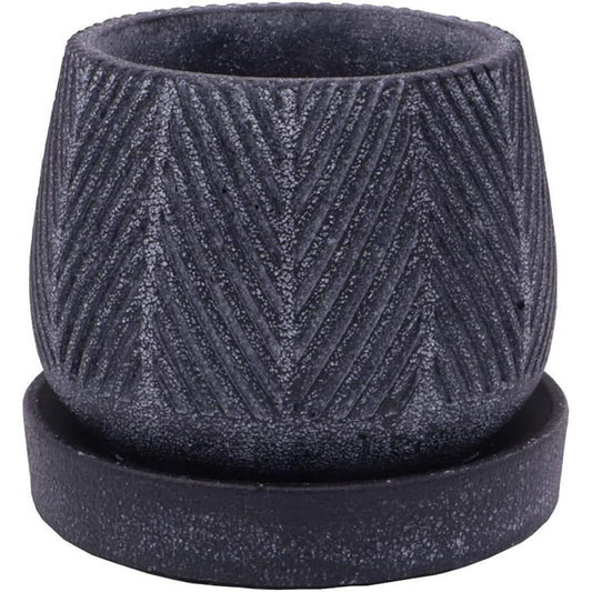 dellki Pot Garcon Herringbone S-BK AS07BK Small