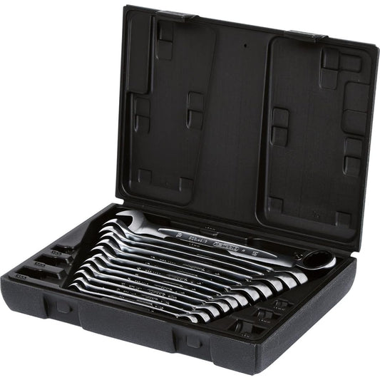 KS TOOLS GEARplus reversing combination ratcheting spanner set12 pcs 503.4665