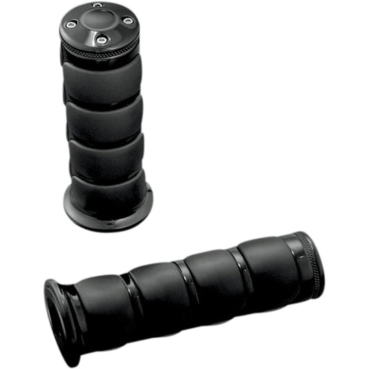 Kuryakyn ISO Grip for Sport Bikes - Black, Color Black 6344