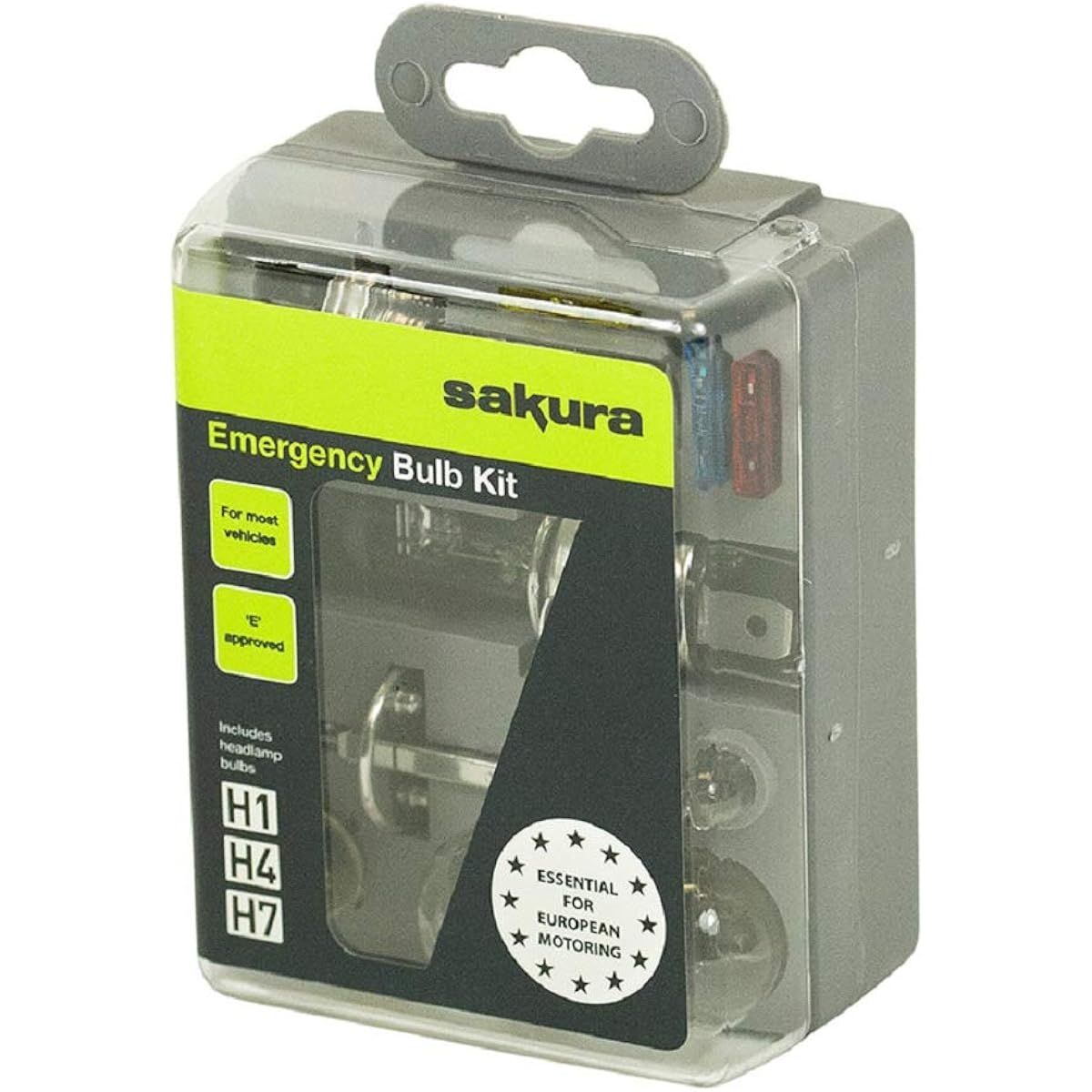 SAKURA Emergency Light Bulb Kit -Fit Most Car -7 Light Bulk 3 Hughes