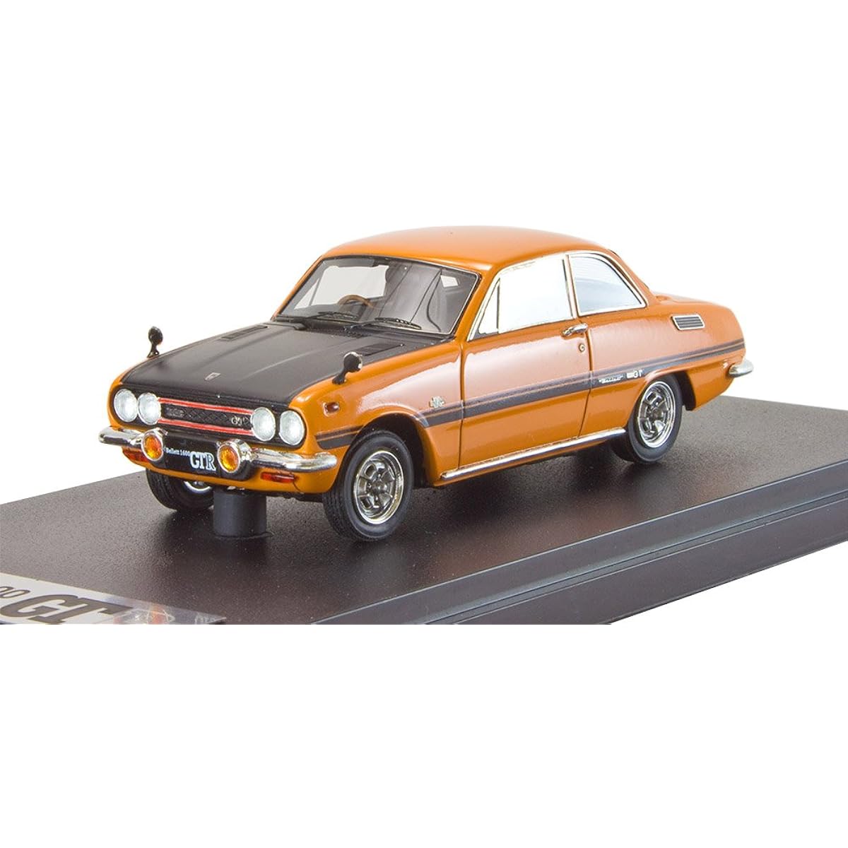 Hobby Japan MARK43 1/43 Isuzu Beret GT Type R (PR91W) Maple Orange Finished Product