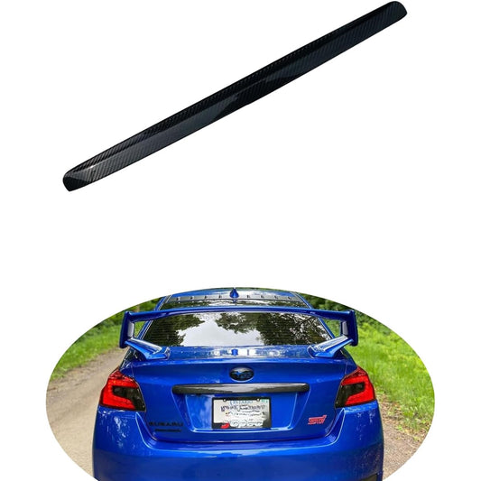 Gogocarbon Rear Garnish Subaru WRX STI VAB/WRX S4 VAG Sedan 2015-2021 2015-2021 Real Dryer Bon Cap Exterior Lightweight UV Clear Coating