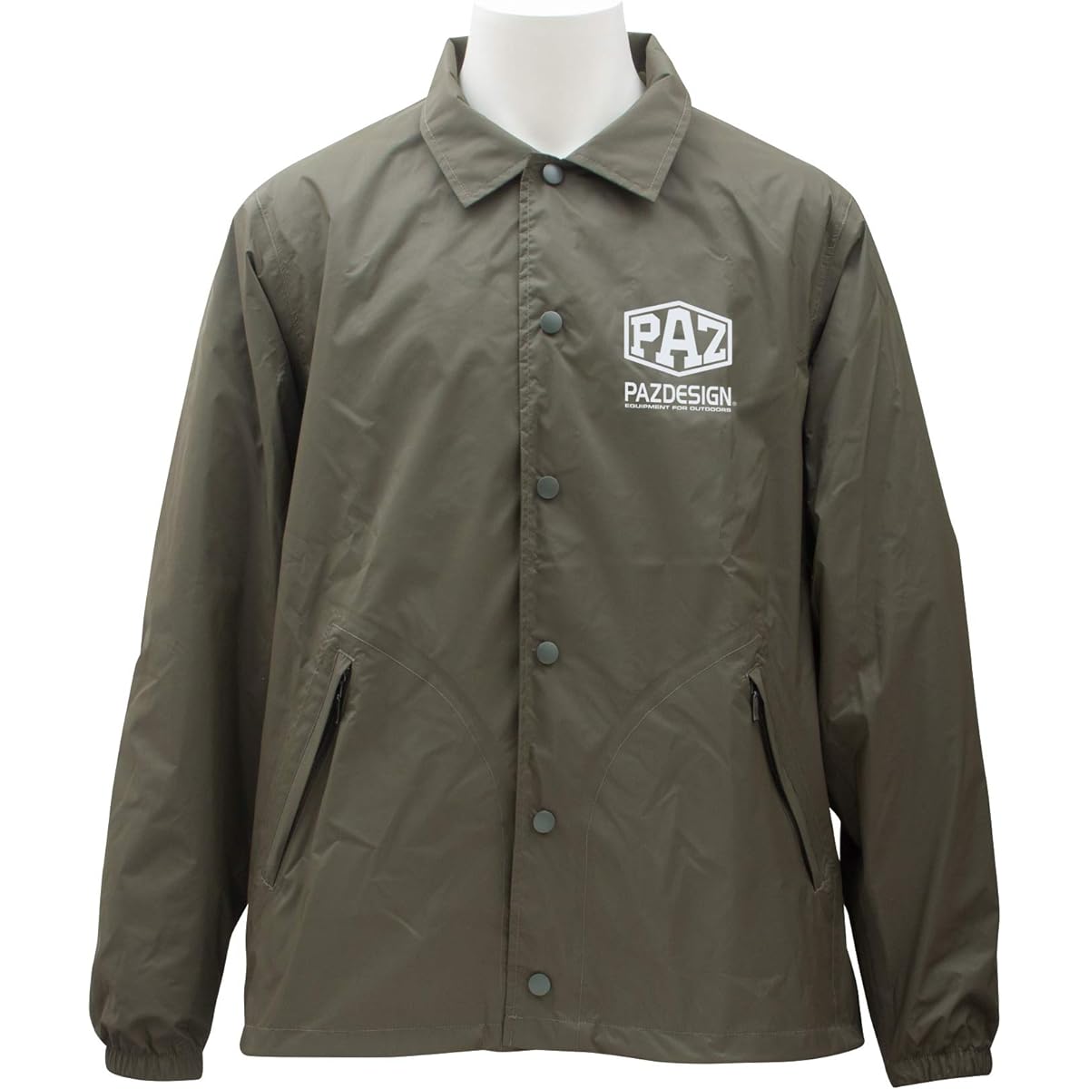 [Puzzle Design] GRAND RAIN JACKET Olive/Print A S SJK-015