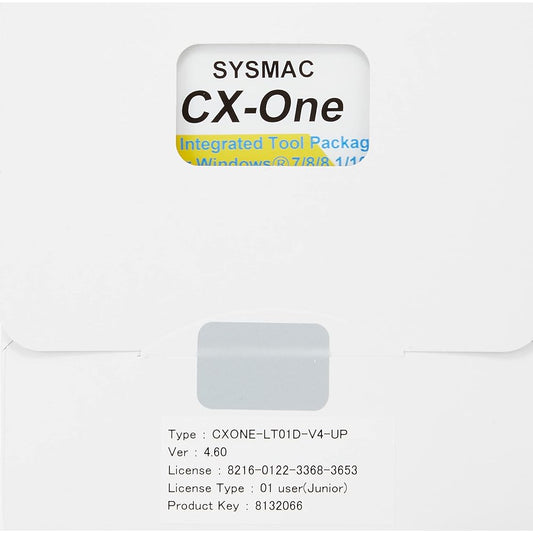 OMRON FA integrated tool package CX-One Lite Ver.4.□ CXONE-LT01D-V4-UP
