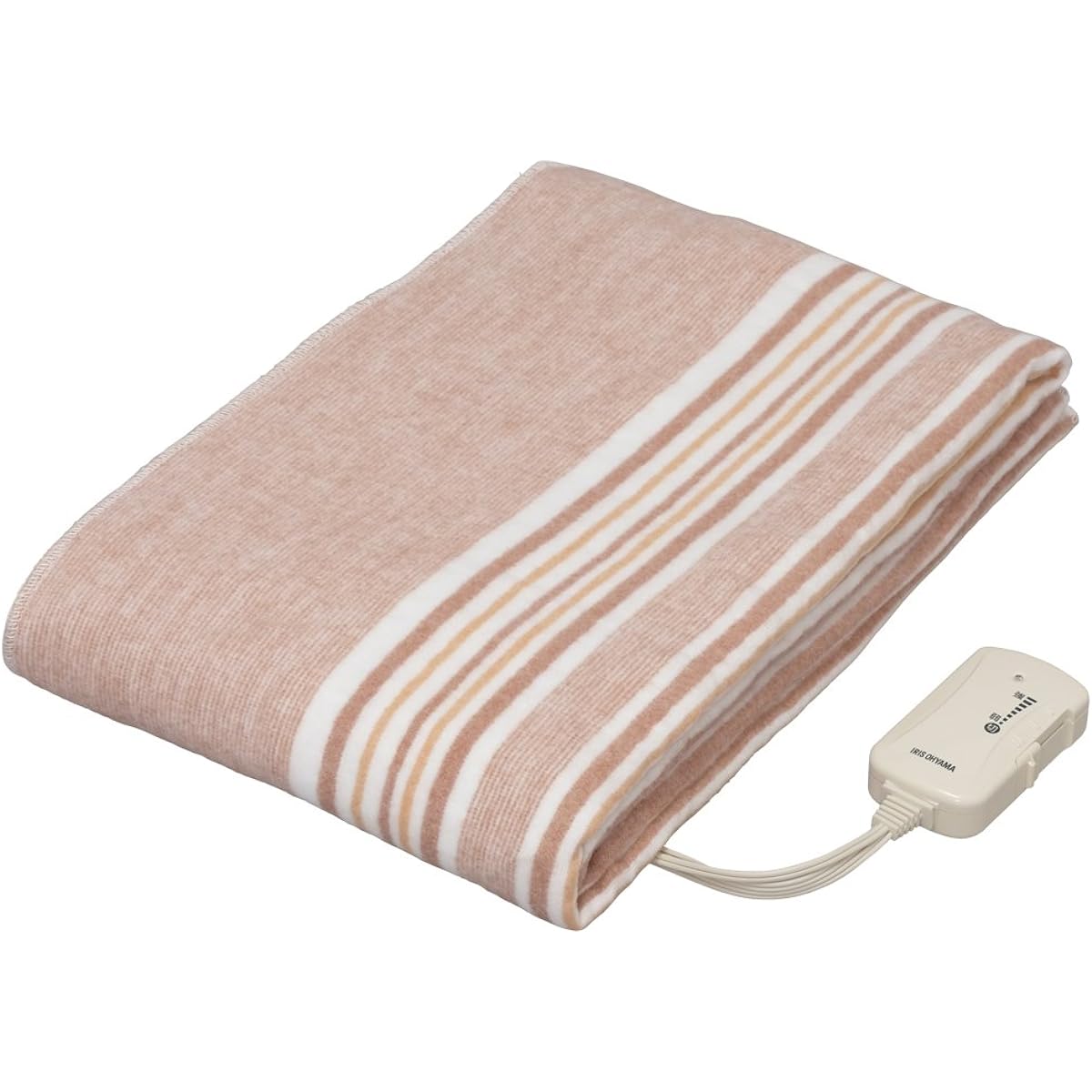 IRIS OHYAMA Electric blanket, can be used as a blanket, washable, 190 x 130 cm, dust mite extermination, double, semi-double, camping, power saving, energy saving, slide temperature adjustment, throw blanket, bed blanket, cold protection, heating device,