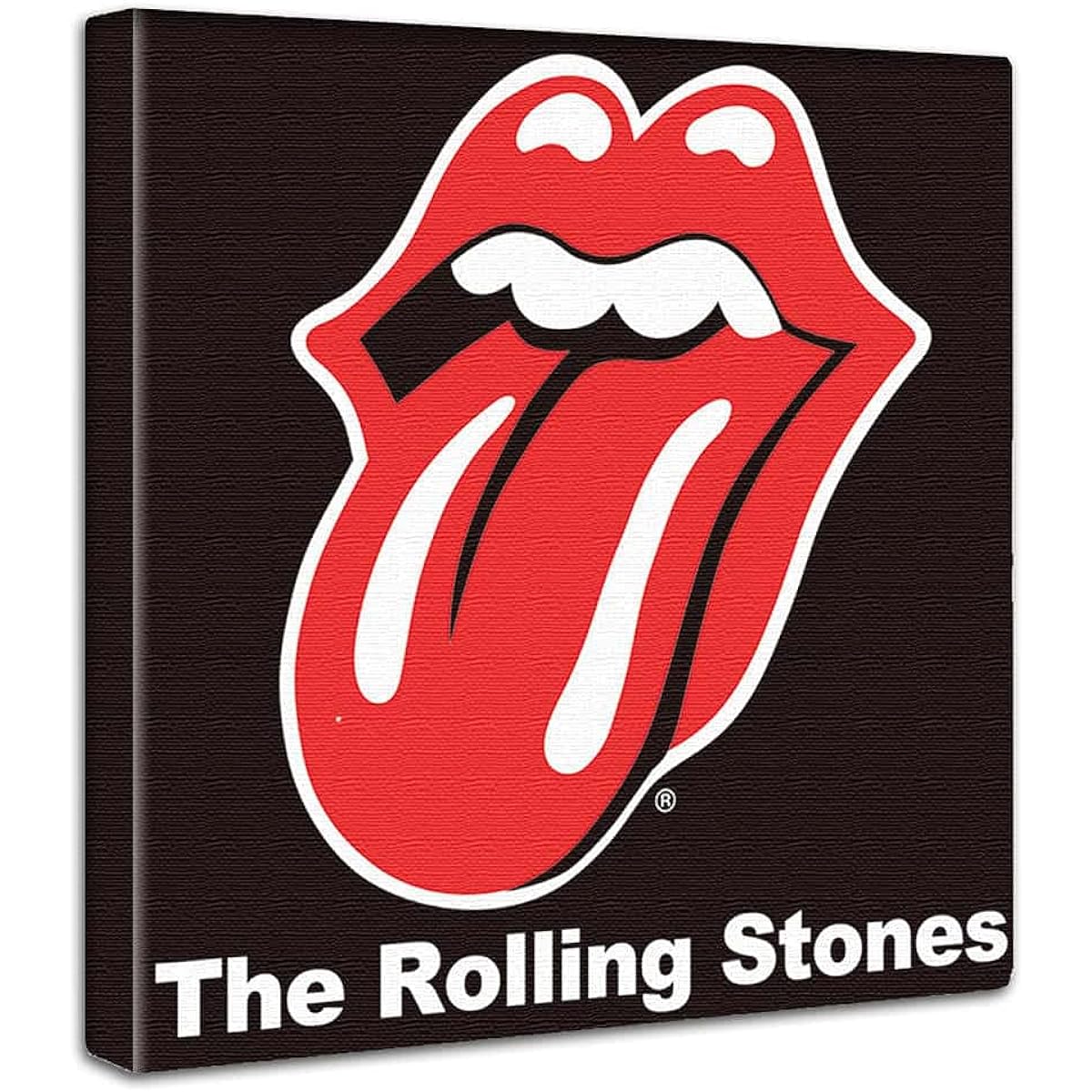Art Deli Poster Rolling Stones Fabric Panel unv-0013-bk-L L size