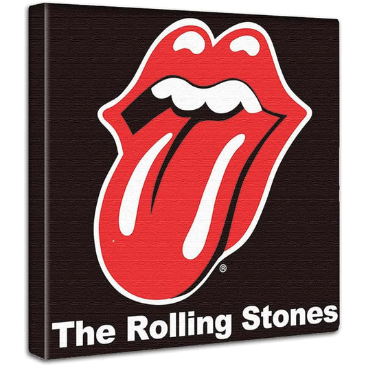 Art Deli Poster Rolling Stones Fabric Panel unv-0013-bk-L L size