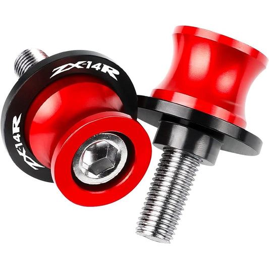 Stand Screw Slider Motorcycle CNC Aluminum Swing Arm Slider Spool Fixing Screw is very suitable for Kawasaki ZX7R ZX7RR ZX 7R ZX 7RR 1989-2003 2002 2001 2000 1999 (Color: 7, Size: 8mm)