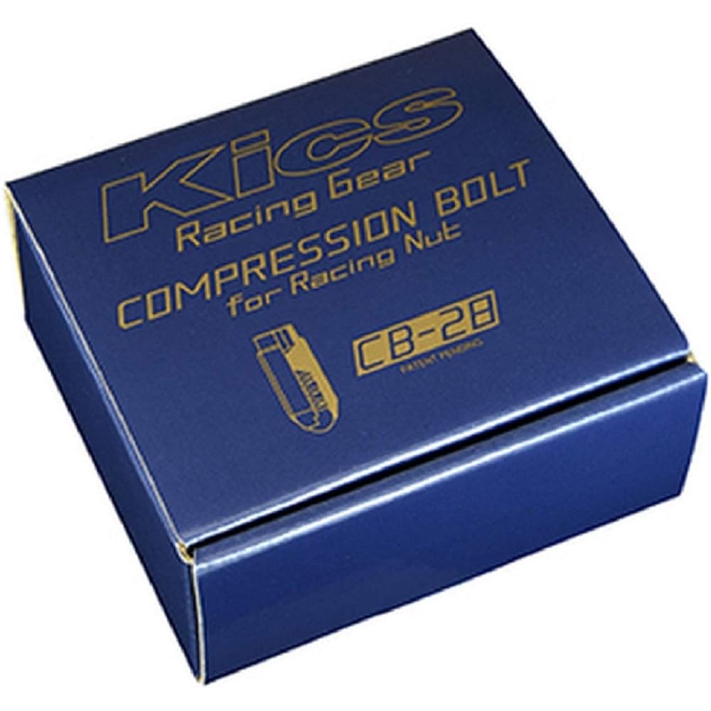 KYO-EI (Kyoei Sangyo) Kics COMPRESSION BOLT (compression bolt) M12 x 1.5 Total length 28mm Red 20P CB281R